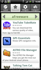aFreeware Featured Apps - Android Freeware App