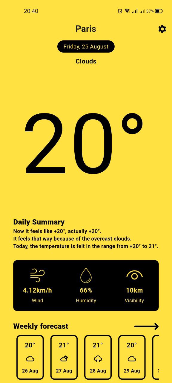Weathque screenshot 3