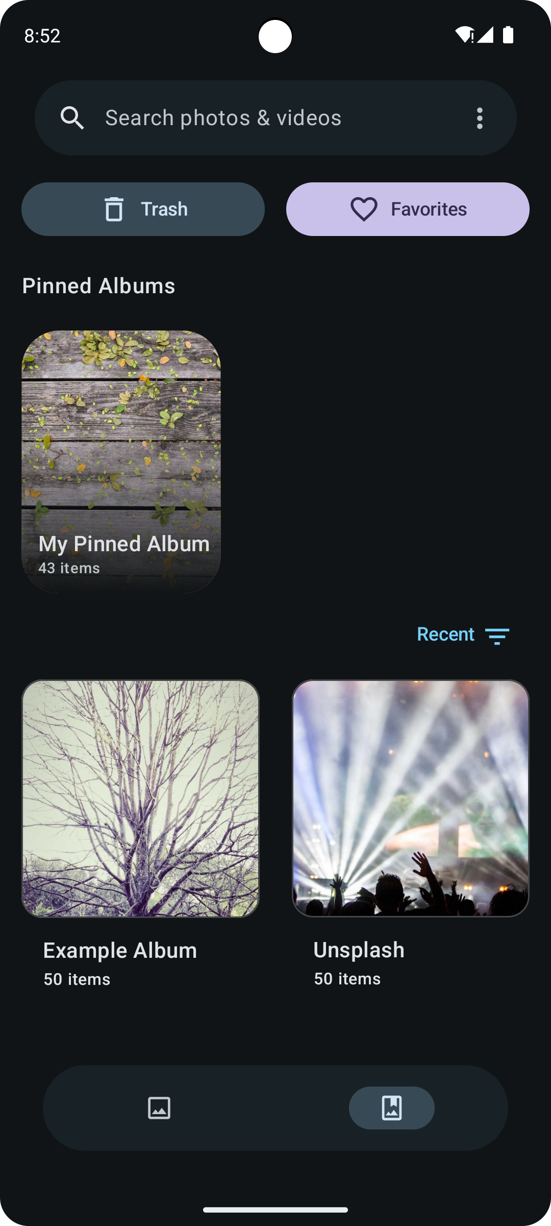 Galleria screenshot 1