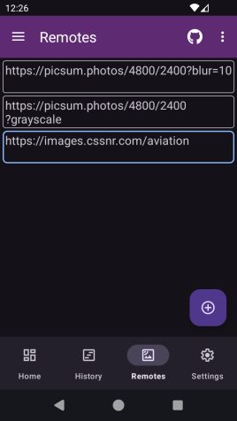 Remote Wallpaper Android screenshot 1