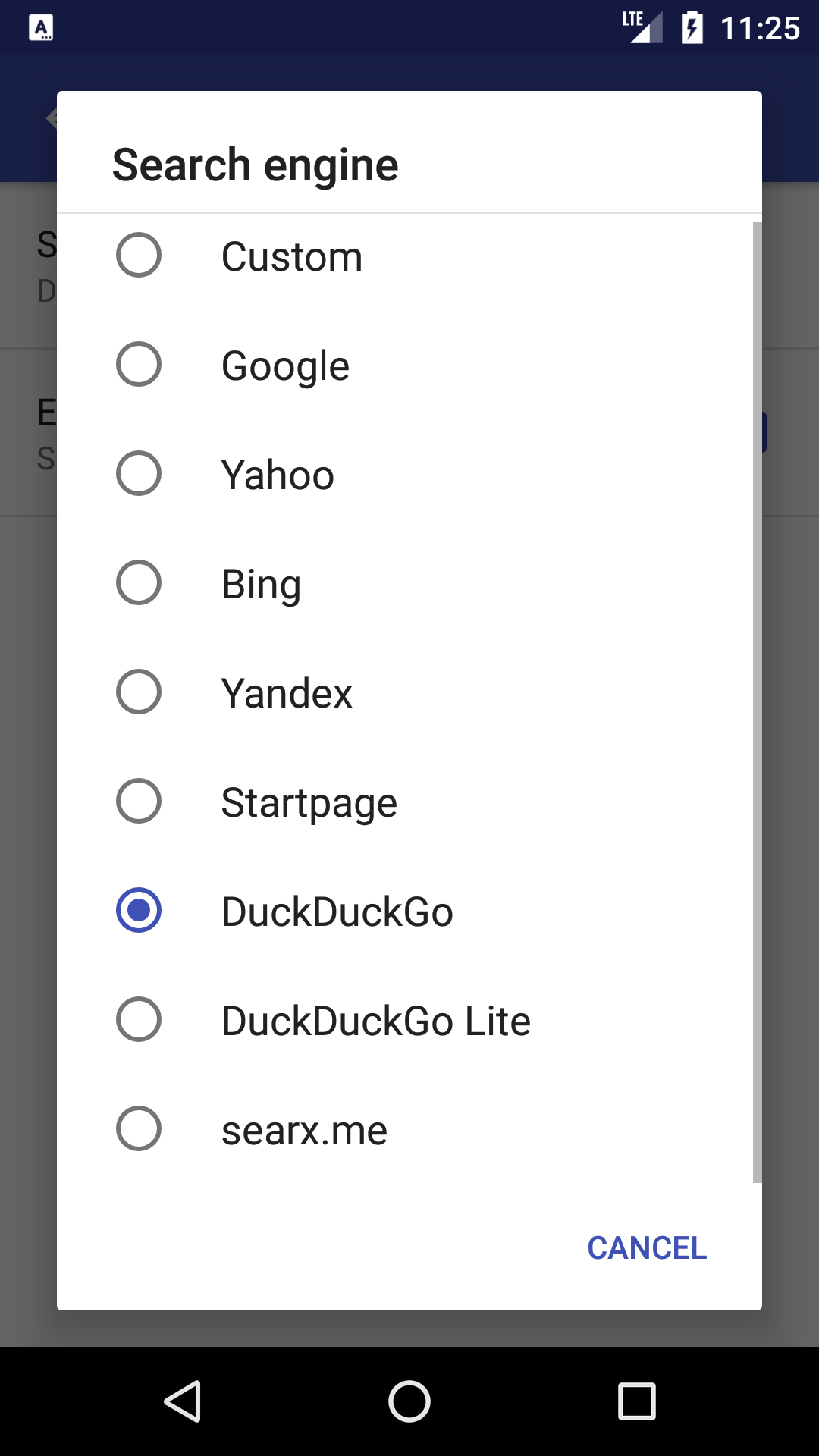 Simple Search screenshot 1