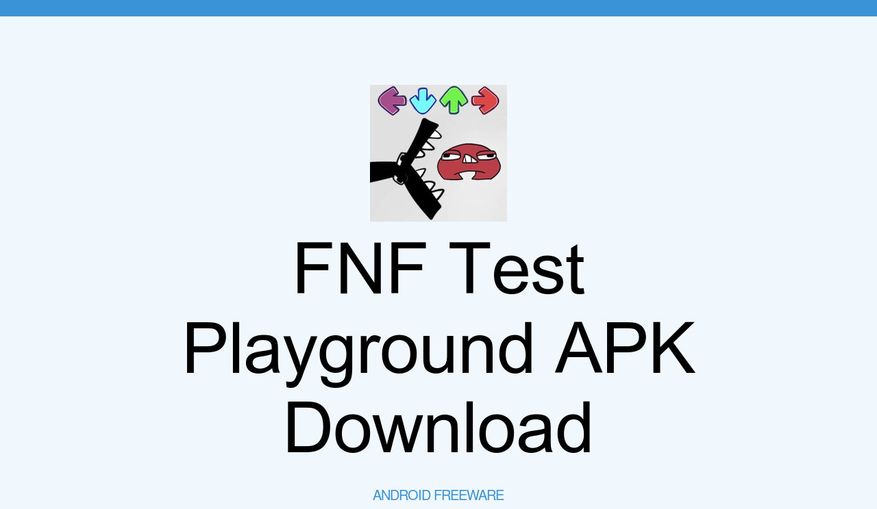 FNF Test Playground APK - Free Game Download - AndroidFreeware
