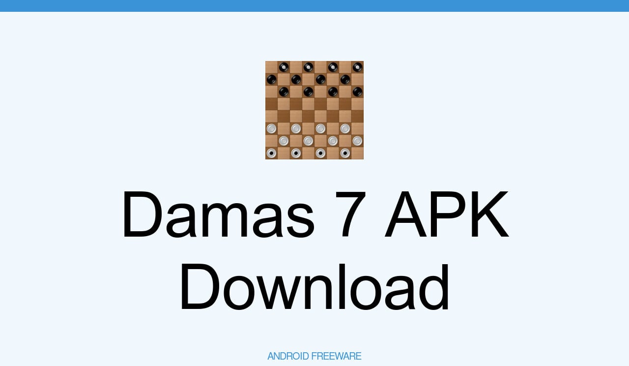 Damas 7 APK (Download Grátis) - Android Jogo